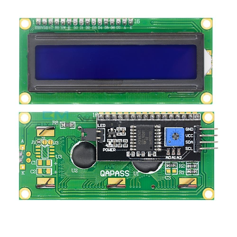 LCD 16X2 With I2C LCD Controller Module,R11
