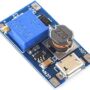 DC-DC Step-up Boost Converter module 2A 2V-24V to 5V 9V 12V 28V Power Supply