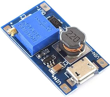 DC-DC Step-up Boost Converter module 2A 2V-24V to 5V 9V 12V 28V Power Supply