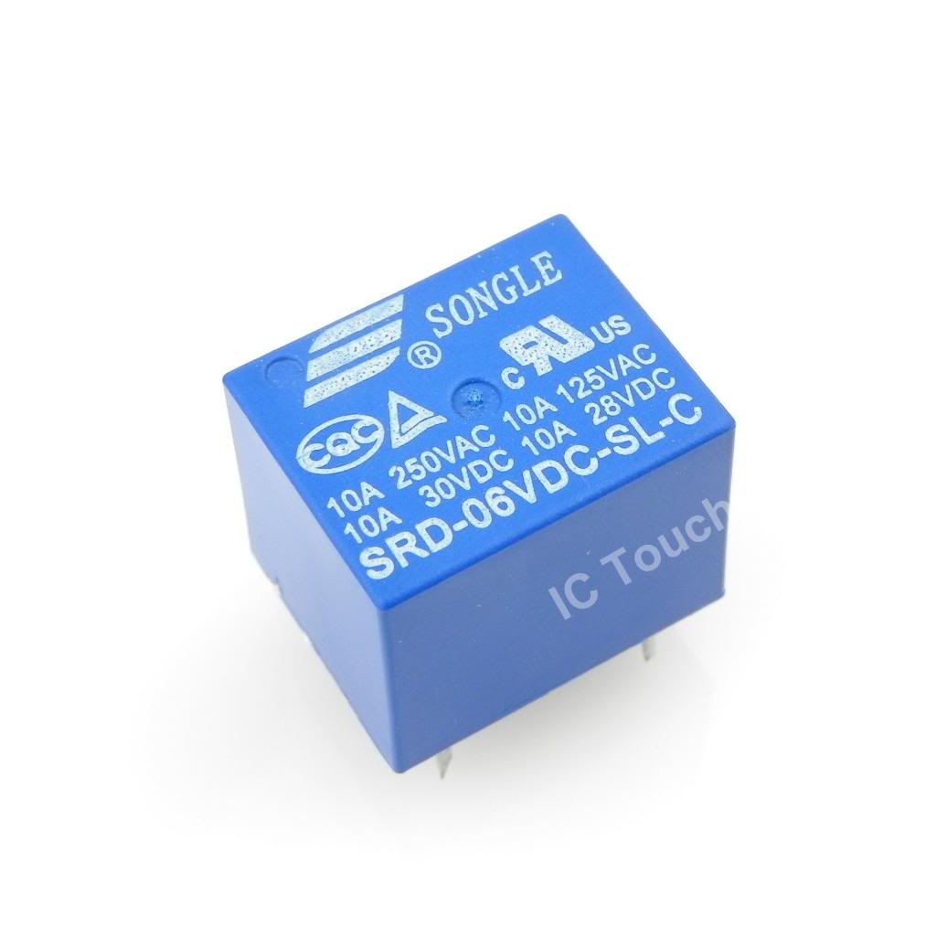 6V DC Power Relay