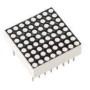 8*8 Mini Dot Matrix LED Display Red Common Cathode Digital Tube 16-pin 60mmx60mm