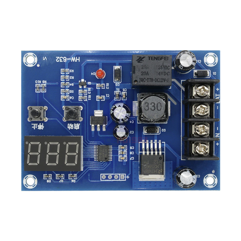 XH-M603 Charging Control Module 12-24V Battery Charger Protection Board With LED Display