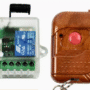433MHz Wireless Remote Control, DC 12V single channel Relay Receiver RF Switch