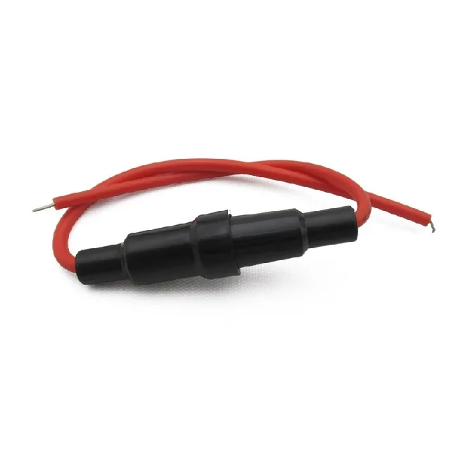 5x20mm AGC Fuse Holder 16 AWG wire Inline screw