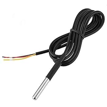 Waterproof Digital Thermal Probe or Sensor DS18B20 DS18B20 Arduino Sensor