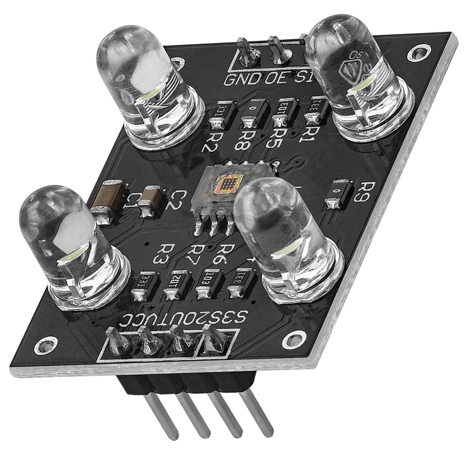 Color sensor TCS230 TCS3200 color Recognition Sensor Detector module DC 3-5V input for arduino