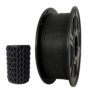 3D Printing Consumables Black Carbon Fiber PETG 1.75mm 3D Printer Filament 1KG